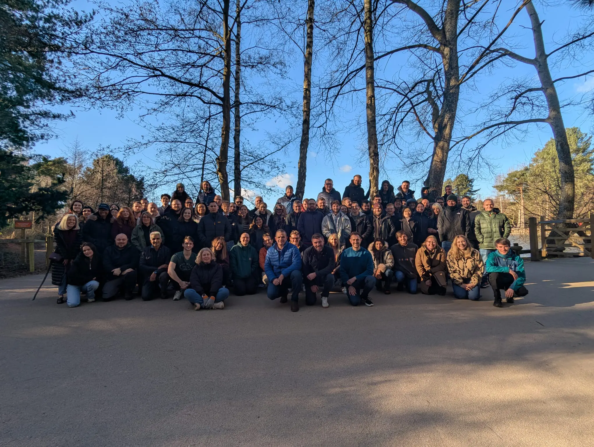 Team picture from company day