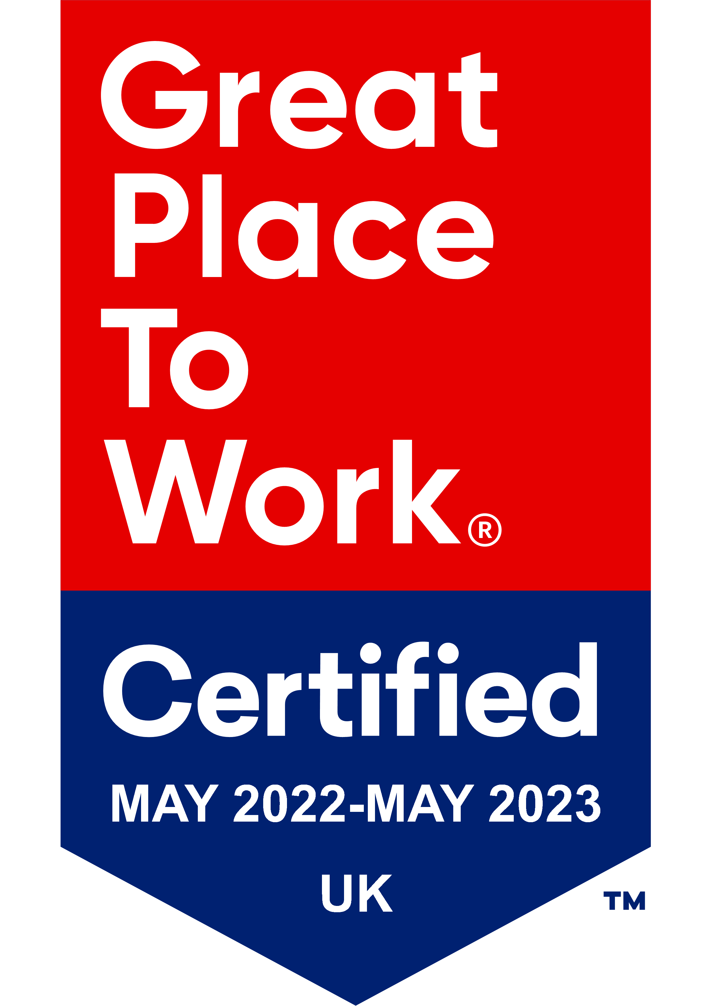 Great place to work certified