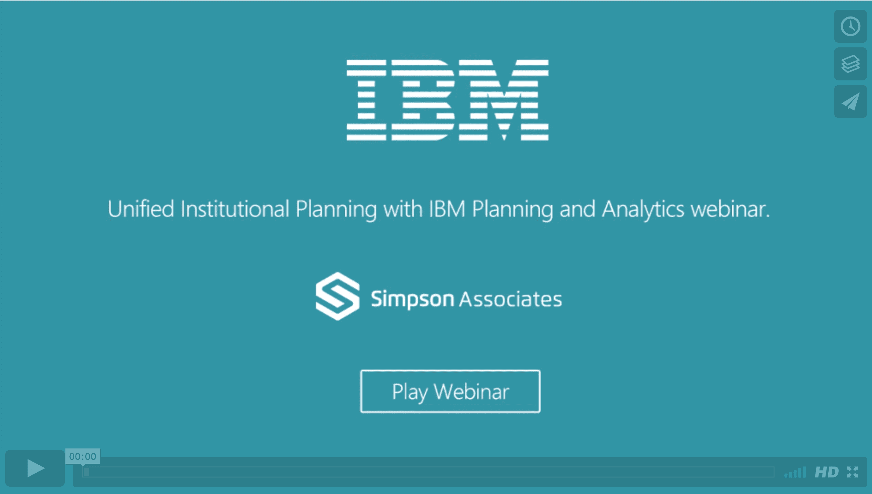 Unified Institutional Planning with IBM Planning & Analytics