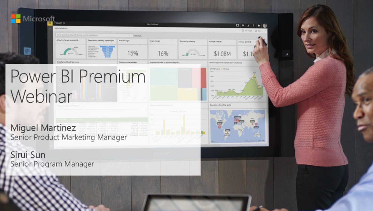 Discover the latest changes to the Microsoft Power BI Service Webinar