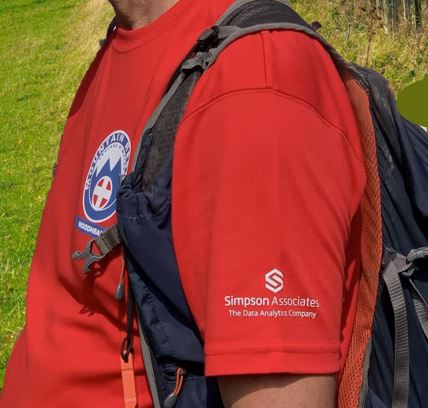 Simpson Associates Quarterly Charity Donation to Woodhead Mountain Rescue Team