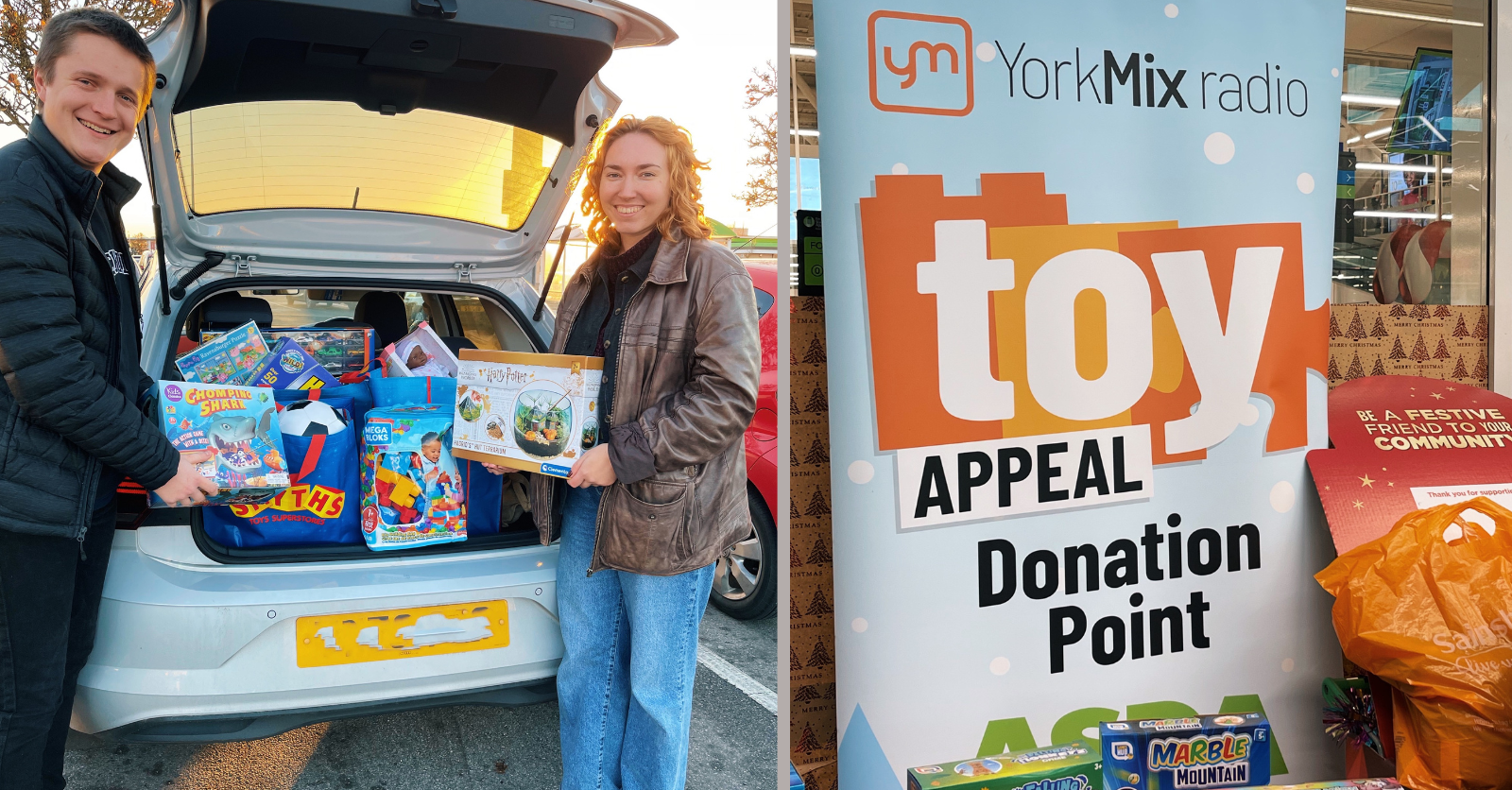 YorkMix radio. Toy Appeal Donation Point.