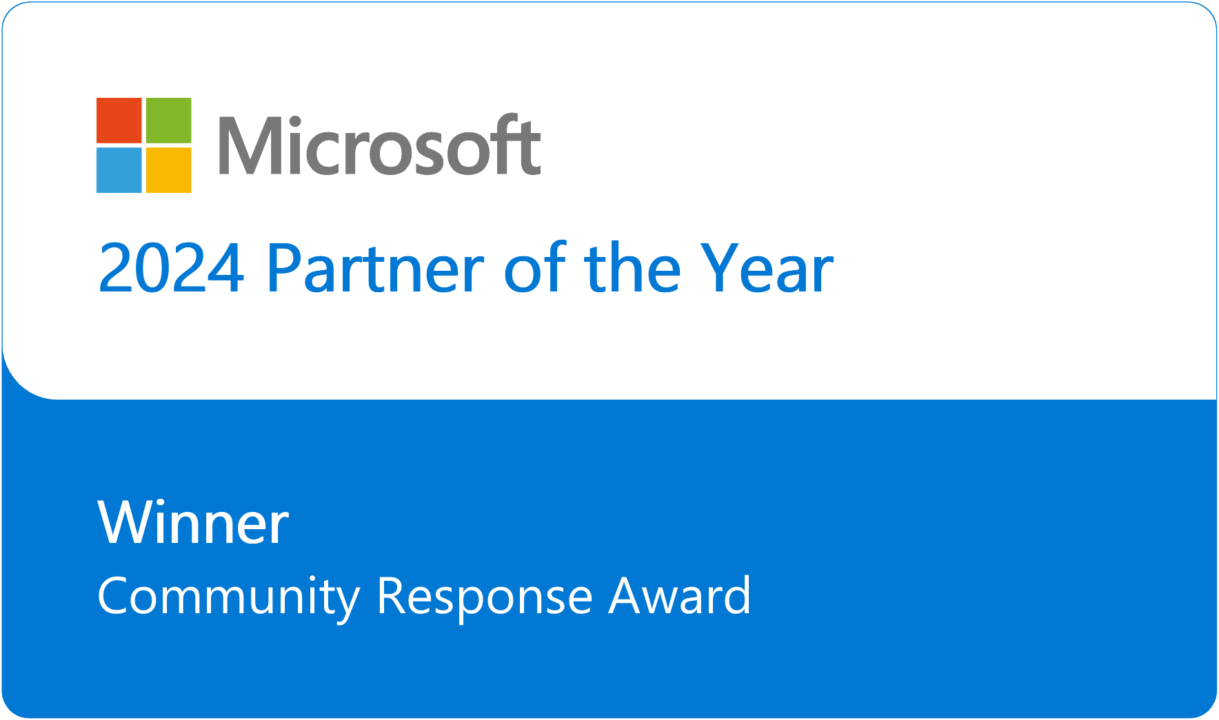 Microsoft Partner of the Year Badge