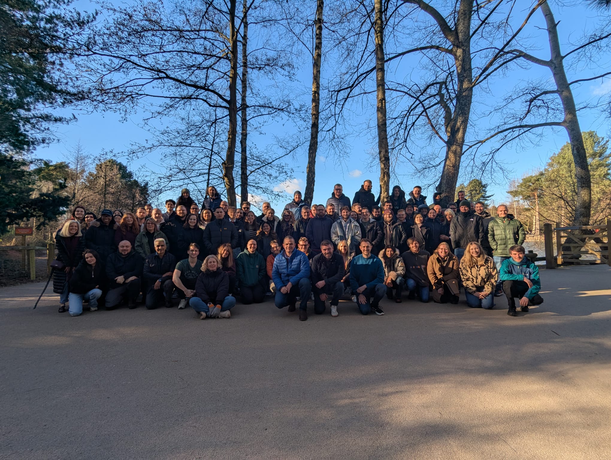 Team picture from company day